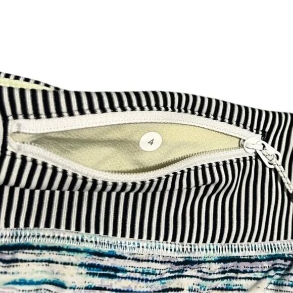 LULULEMON - Speed Short *4-way Stretch 2.5" Blurry Belle Multi / Tink Stripe - Picture 6 of 7